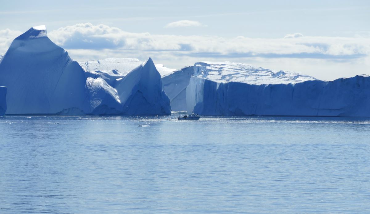 Grönland-Ilulissat-Eisfjord-Boot